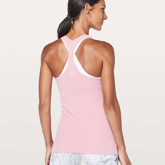 Lululemon Cool Racerback II *Nulu Rose Tea- Size 8 - Picture 1 of 11